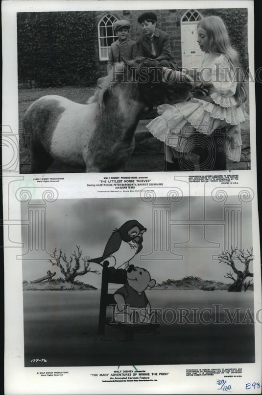 1977, Scene from The Many Adventures of Winnie the Pooh from Disney. - Historic Images
