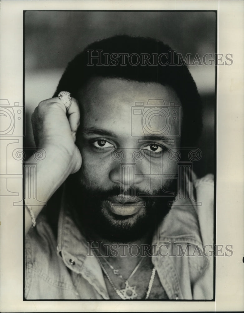 1979, Andrae Crouch, gospel singer, songwriter and record producer. - Historic Images