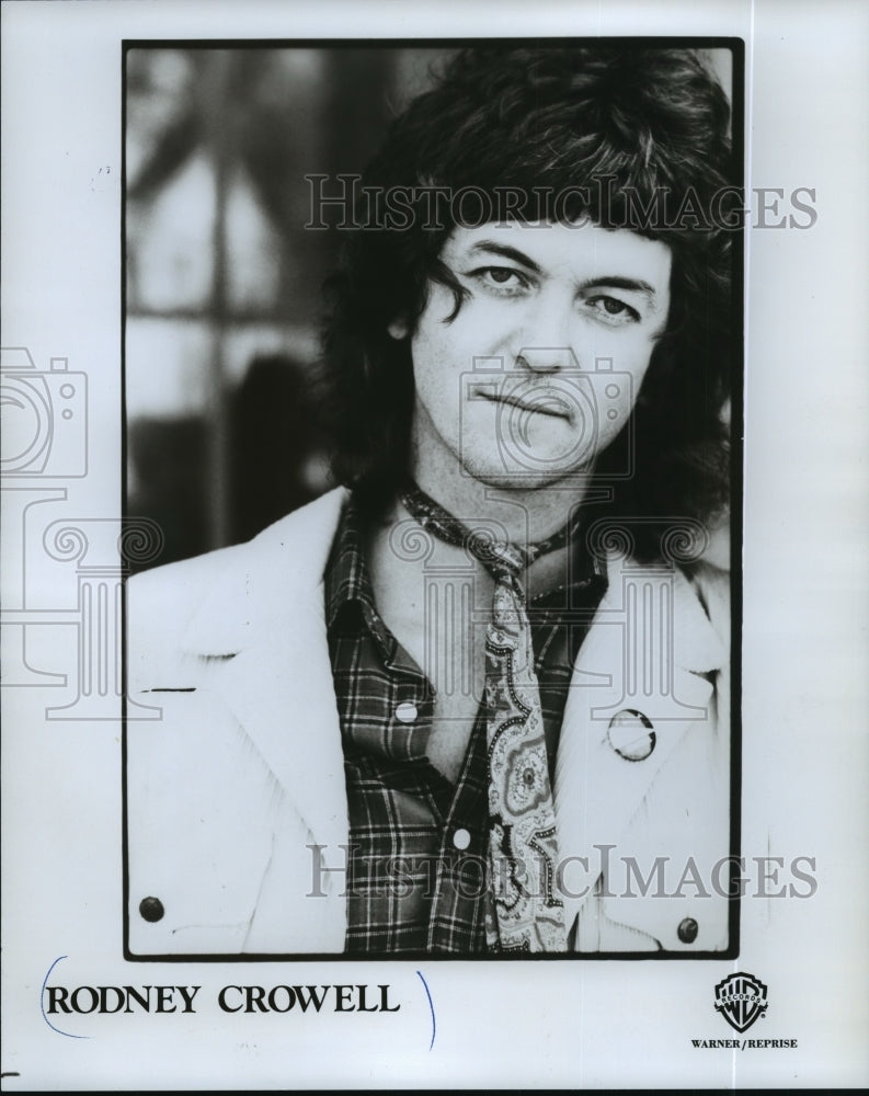 1978, Rodney Crowell, country rock singer, songwriter and musician. - Historic Images