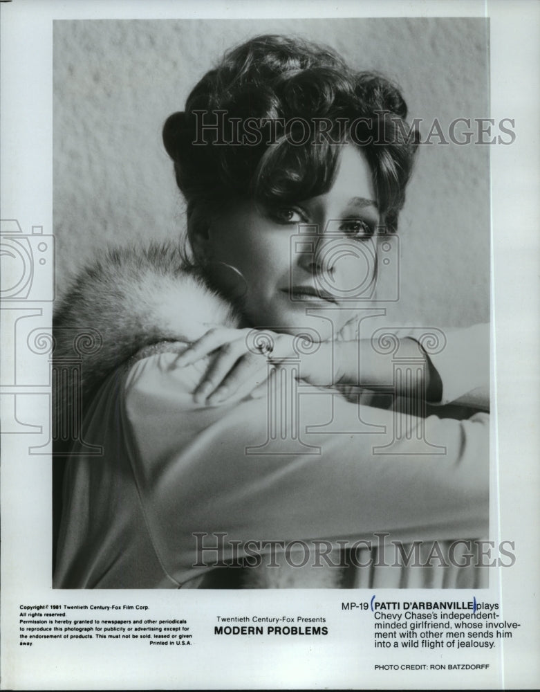 1981, Patti D'Arbanville stars in Modern Problems. - mjp11014 - Historic Images