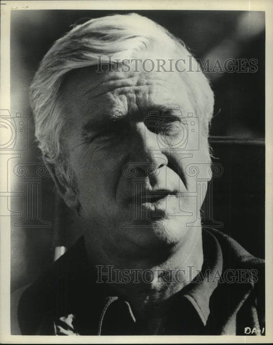 1977, Actor Leslie Nielsen - mjp11114 - Historic Images