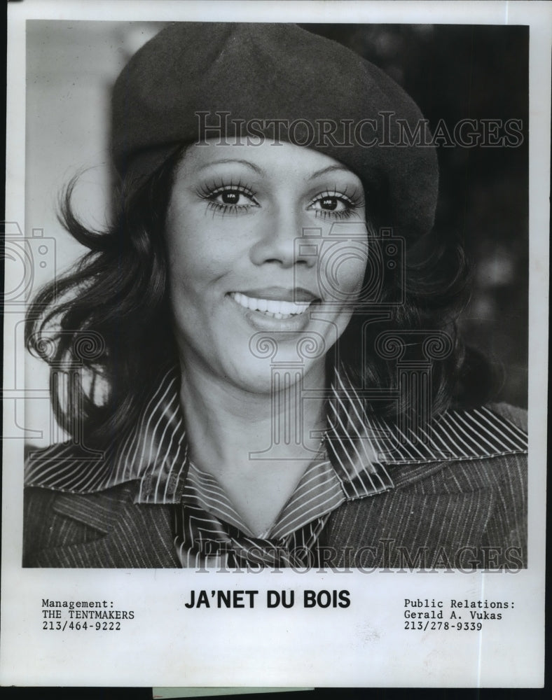 1977, Jan'et Du Bois is Willona in "Good Times" - mjp11155 - Historic Images