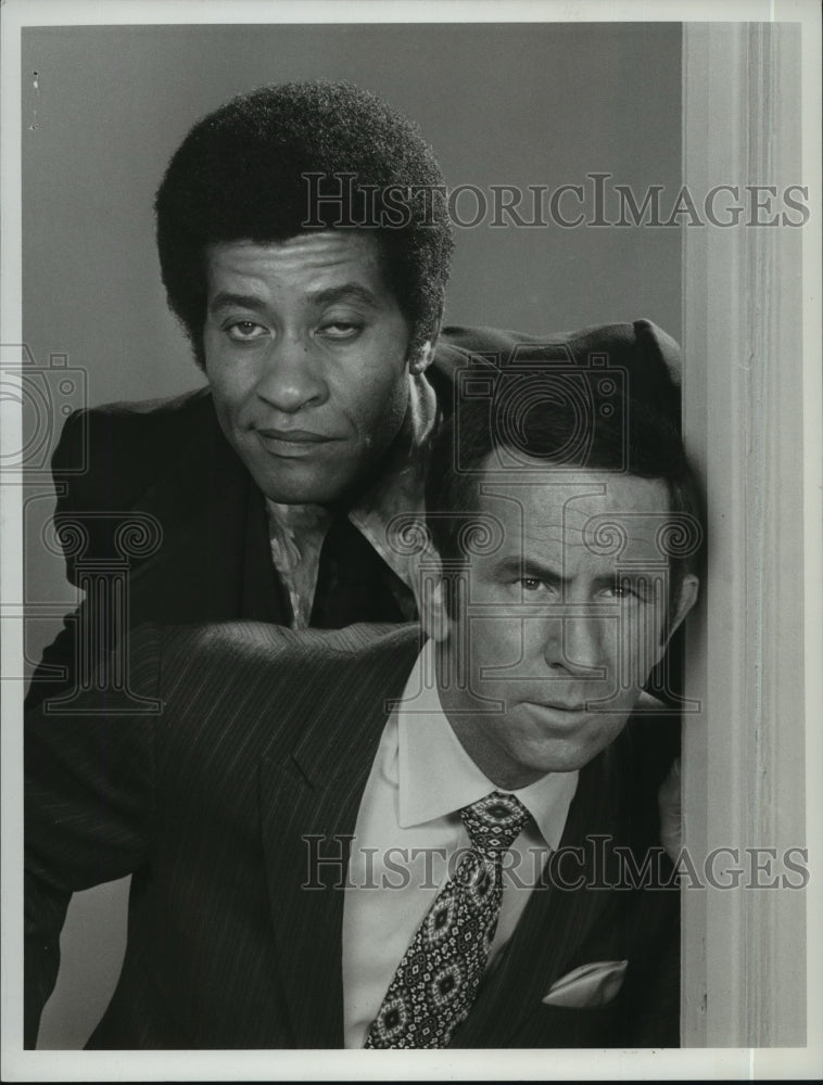 1971 Press Photo Rupert Crosse and Don Adams, actors. - mjp11193 - Historic Images