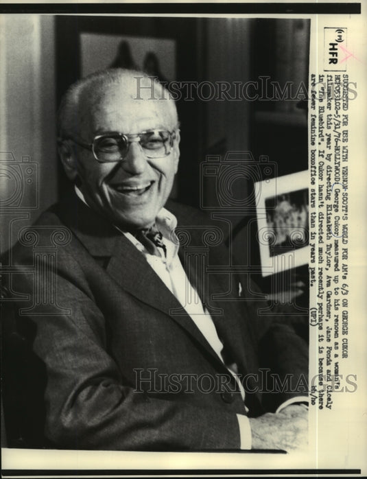 1976 Press Photo George Cukor, world renowned director of The Bluebird. - Historic Images