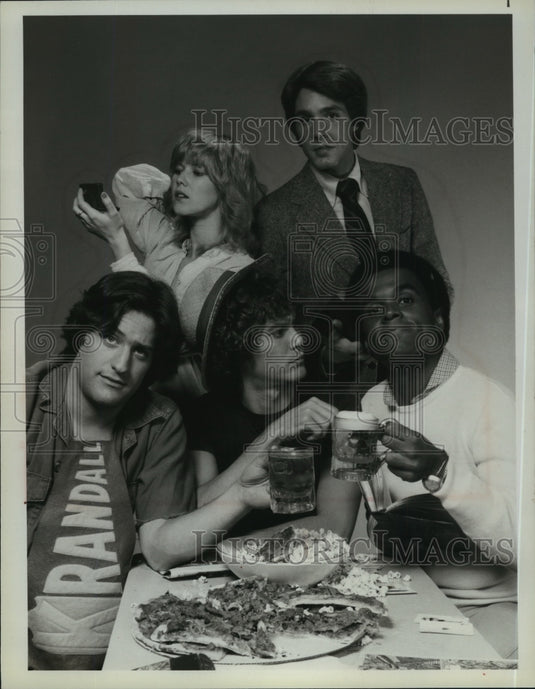 1989, Amy Johnston, Larry Anderson & Jon Cutler in Brothers & Sisters - Historic Images