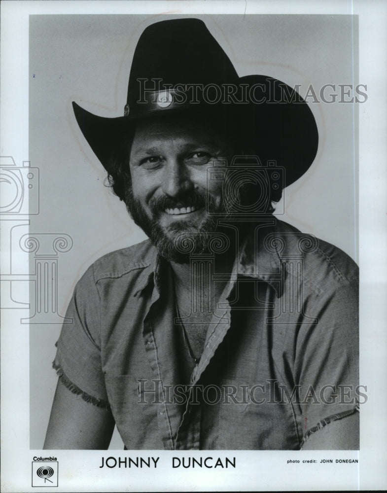 1979 Press Photo Johnny Duncan, country singer and musician. - mjp11264 - Historic Images