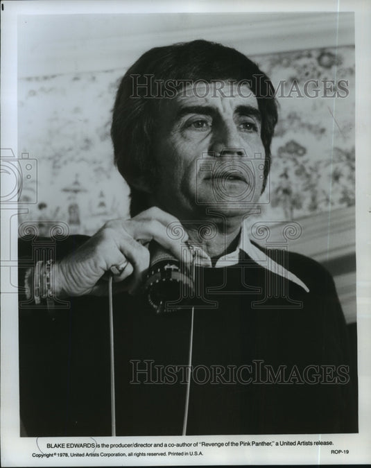 1978 Press Photo Blake Edwards producer-director of Revenge of the Pink Panther. - Historic Images