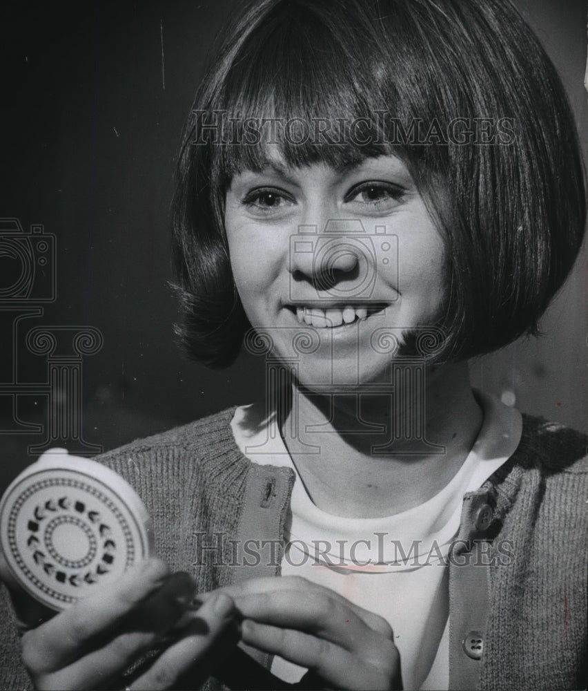 1966 Press Photo Marilyn Heister, 1964 Wisconsin Jr. Miss. - mjp11323 - Historic Images