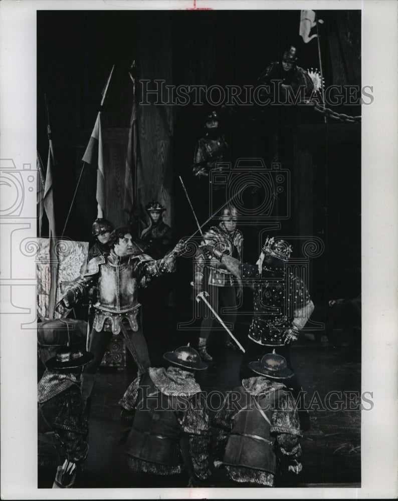 1965 Press Photo Lee Richardson and Hume Cronyn star in Richard III. - mjp11349 - Historic Images