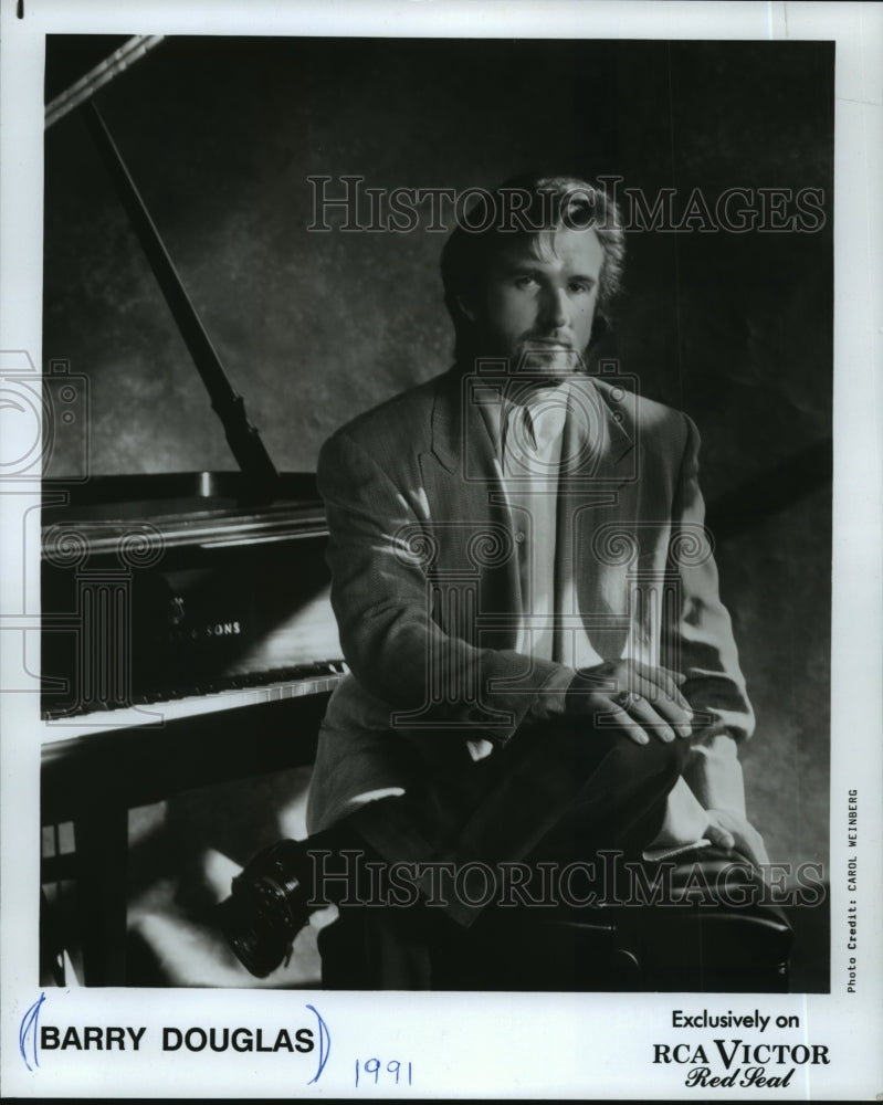 1991 Barry Douglas, classical pianist and conductor. - Historic Images