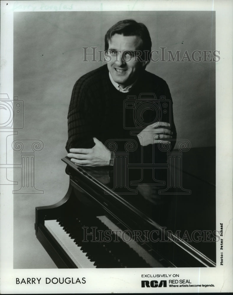 1987 Press Photo Barry Douglas, classical pianist and conductor. - mjp11420 - Historic Images