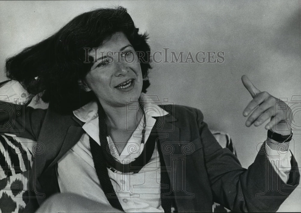 1978 Press Photo Dierdre English, co-author of For Her Own Good. - mjp11531 - Historic Images