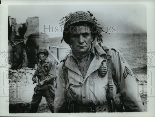 1971 Press Photo Actor Peter Falk in "Anzio" "The CBS Sunday Night Movies" - Historic Images
