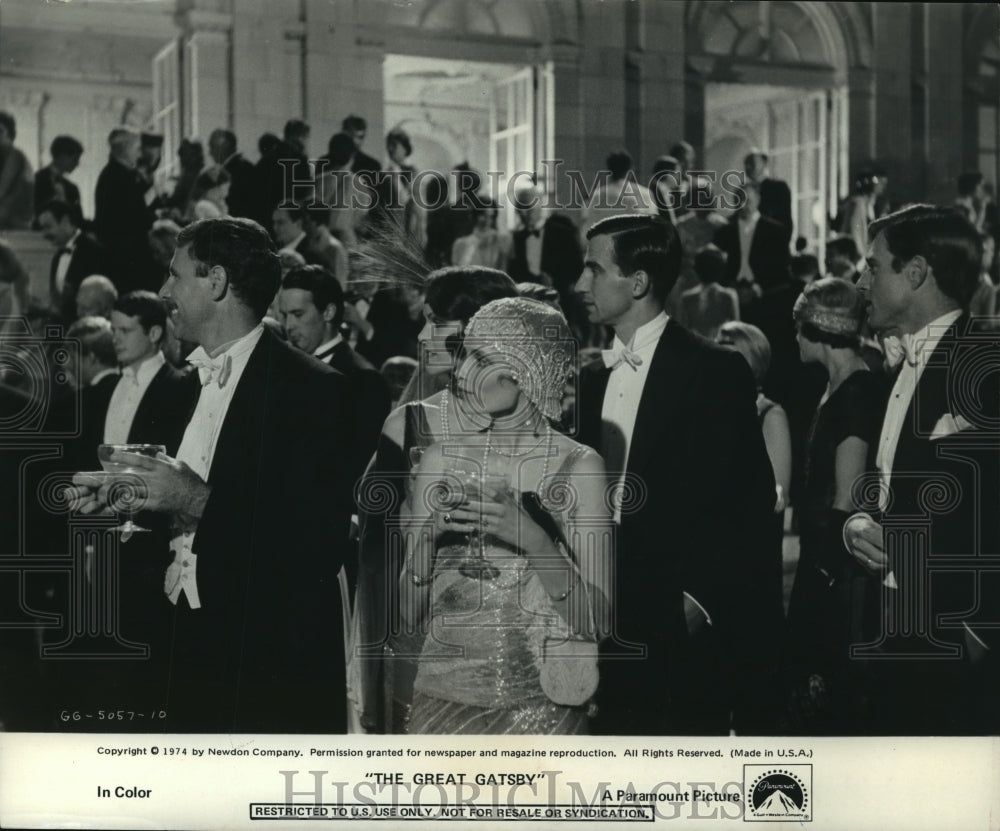 1974, Scene from "The Great Gatsby" Starring Mia Farrow, Bruce Dern - Historic Images