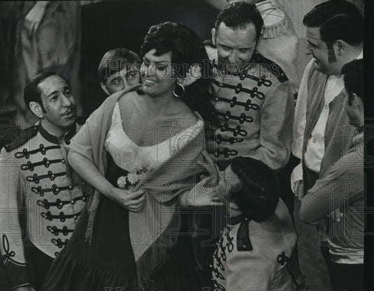 1970, Judith Erickson in Milwaukee Opera Company's Carmen. - Historic Images