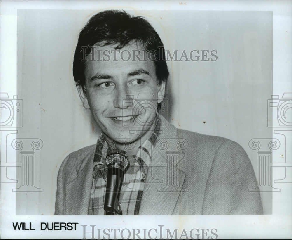 1980, Comedian, Emcee Will Duerst - mjp11772 - Historic Images