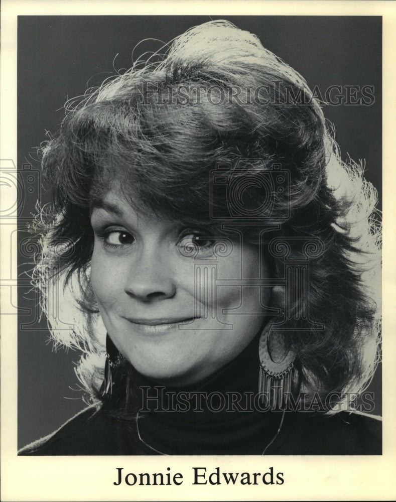 1991 Press Photo Wisconsin Comedian Jonnie Edwards - mjp11855 - Historic Images