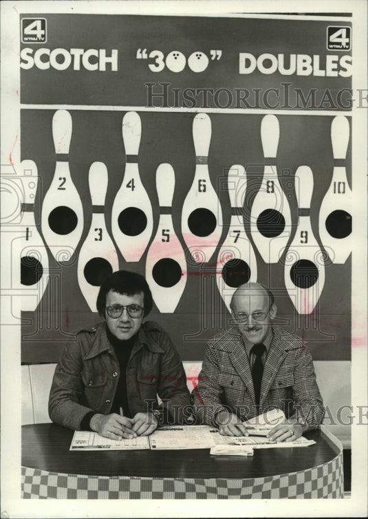 1976 Press Photo Mike Elliott and Hal Kaminski - mjp11863-Historic Images
