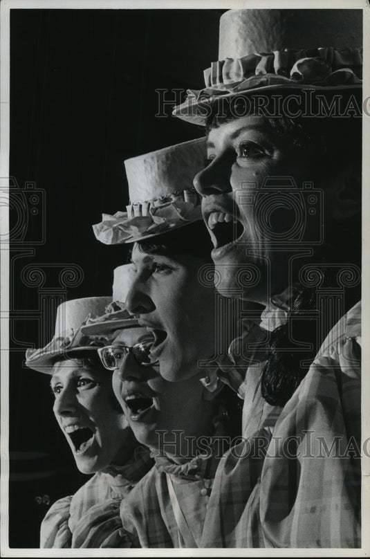 1968 Press Photo "The Fantasias" Sweet Adeline Quartet of Minneapolis - Historic Images