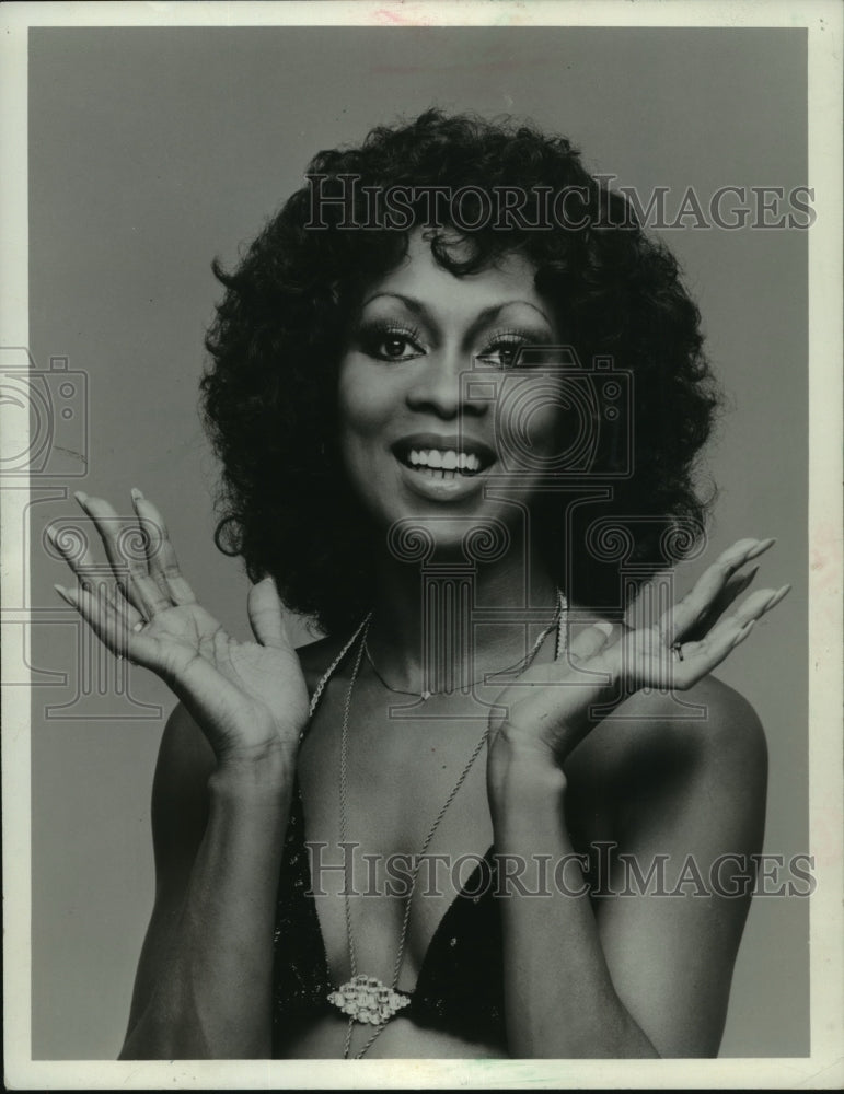 1976 Press Photo Lola Falana hosts Lola!, on ABC. - mjp12181 - Historic Images
