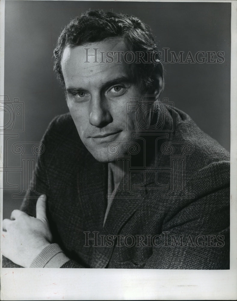 1969, Actor Michael Fairman of Milwaukee Repertory Theater - Historic Images