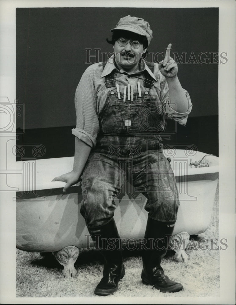 1974 Press Photo Marshal Efron on "God's Country" on CBS-TV - mjp12372 - Historic Images