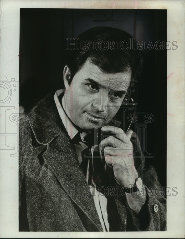 1970 Press Photo Actor Vince Edwards - mjp12389-Historic Images