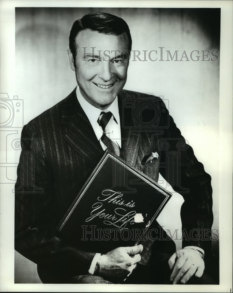 1970 Press Photo "This Is Your Life" creator-host, Ralph Edwards - mjp12425 - Historic Images