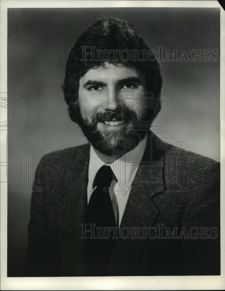 1981 Press Photo WTMJ&#39;s Robb Edwards - mjp12430 - Historic Images