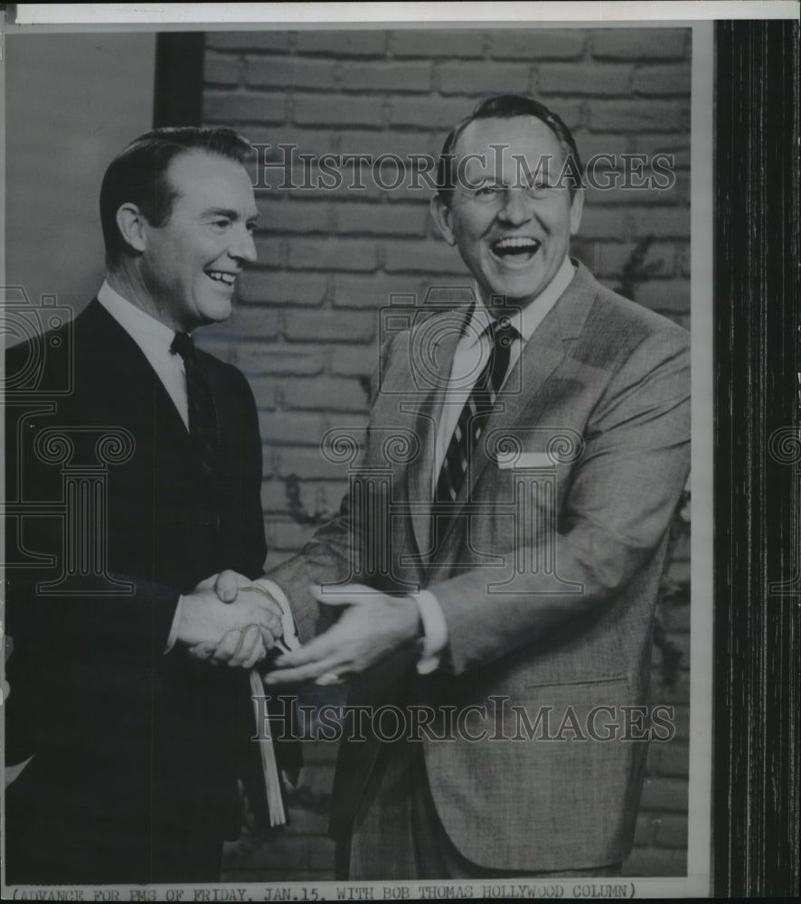1965 Press Photo Ralph Edwards on Art Linkletter&#39;s &quot;House Party&quot; - mjp12449-Historic Images