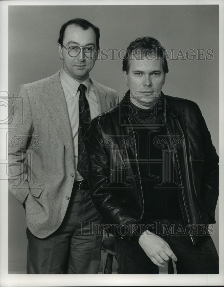 1989 Press Photo Actors Thomas Galbynski, Jon Erickson - mjp12546-Historic Images