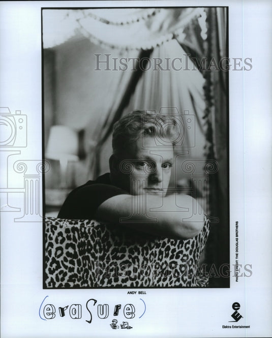 1984 Press Photo Andy Bell of "Erasure" - mjp12549 - Historic Images