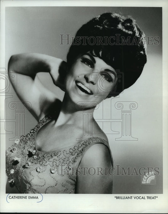 1969 Press Photo Catherine Emma, Singer - mjp12560 - Historic Images