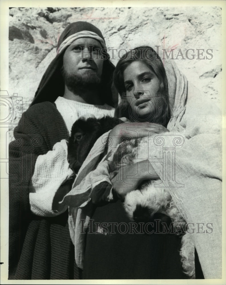 1979, Jeff East &amp; Blanche Baker in Mary and Joseph: A Story of Faith. - Historic Images