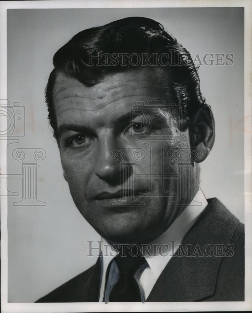 1955 Press Photo Actor Richard Egan of "View from Pompey's Head" Movie - Historic Images