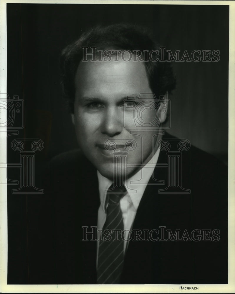 1986 Press Photo Michael D. Eisner, Chairman &amp; CEO Walt Disney Company - Historic Images