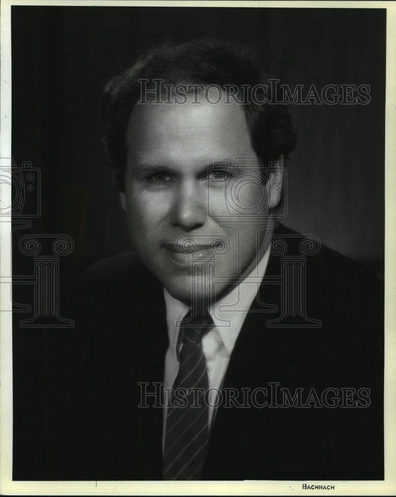 1986 Press Photo Michael D. Eisner, Chairman & CEO Walt Disney Company - Historic Images