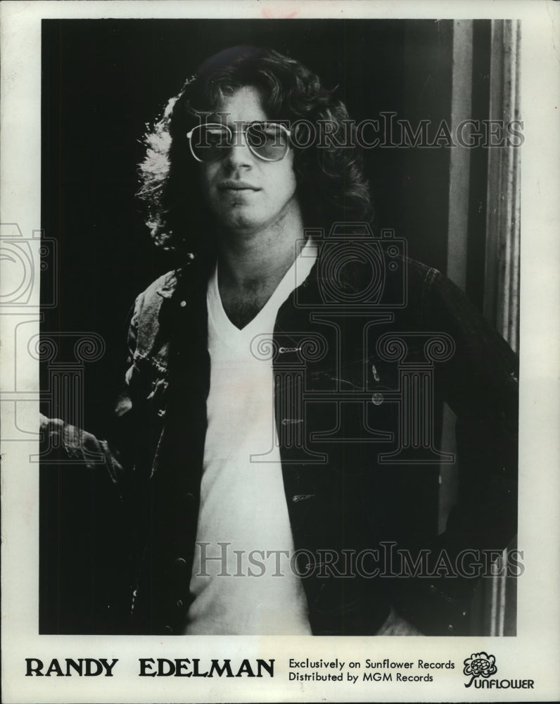 1971 Press Photo Randy Edelman, American musician, producer, and composer. - Historic Images