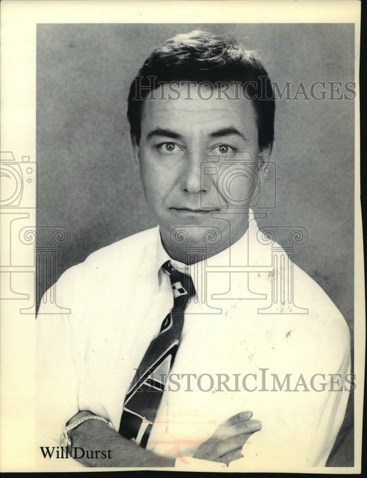 1989 Press Photo Will Durst, American comedian and political satirist.-Historic Images