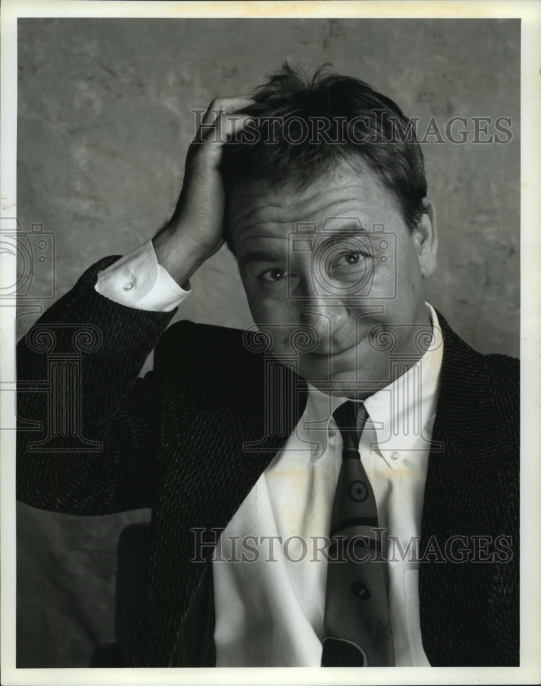 1989, Will Durst, American comedian and political satirist. - Historic Images