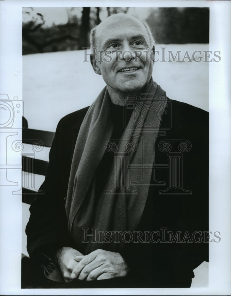 1994 Press Photo Christoph Eschenbach, Houston Symphony Music Director. - Historic Images