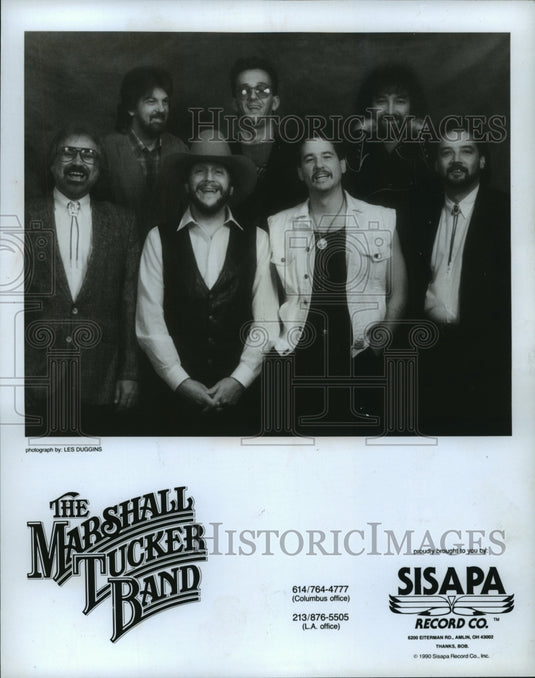 1990 Press Photo The Marshall Tucker Band - mjp12859 - Historic Images