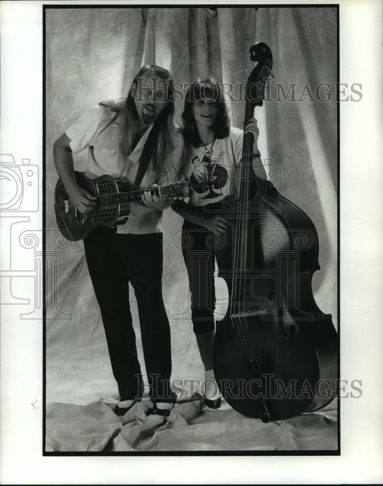 1997 Press Photo Al and Mary Ek, Musicians - mjp12908 - Historic Images