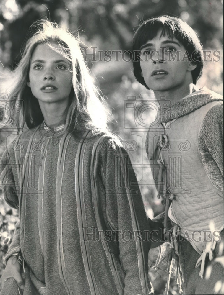 1973 Press Photo Graham Faulkner and Judi Bowker in Brother Sun, Sister Moon.-Historic Images