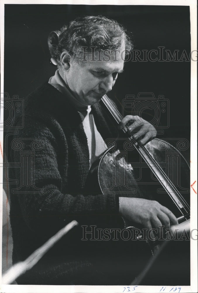 1977, Cellist George Sopkin Of VWM&#39;s Fine Arts Quartet - mjp13021 - Historic Images