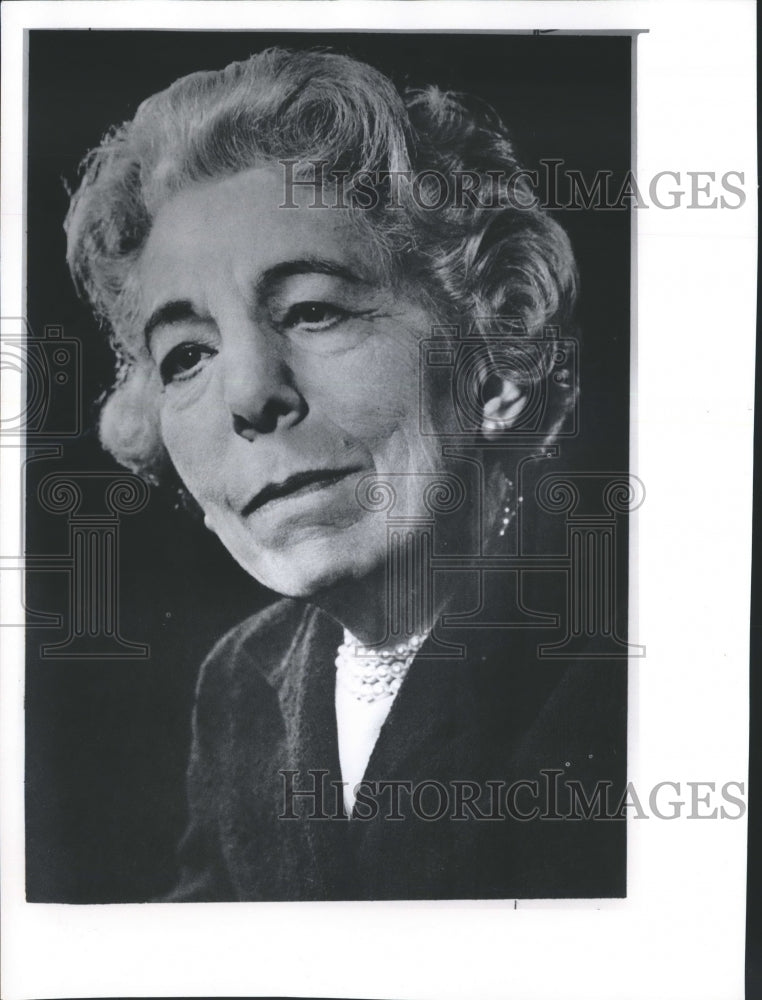 Press Photo Edna Ferber, Novelist &amp; Playwright - mjp13085-Historic Images