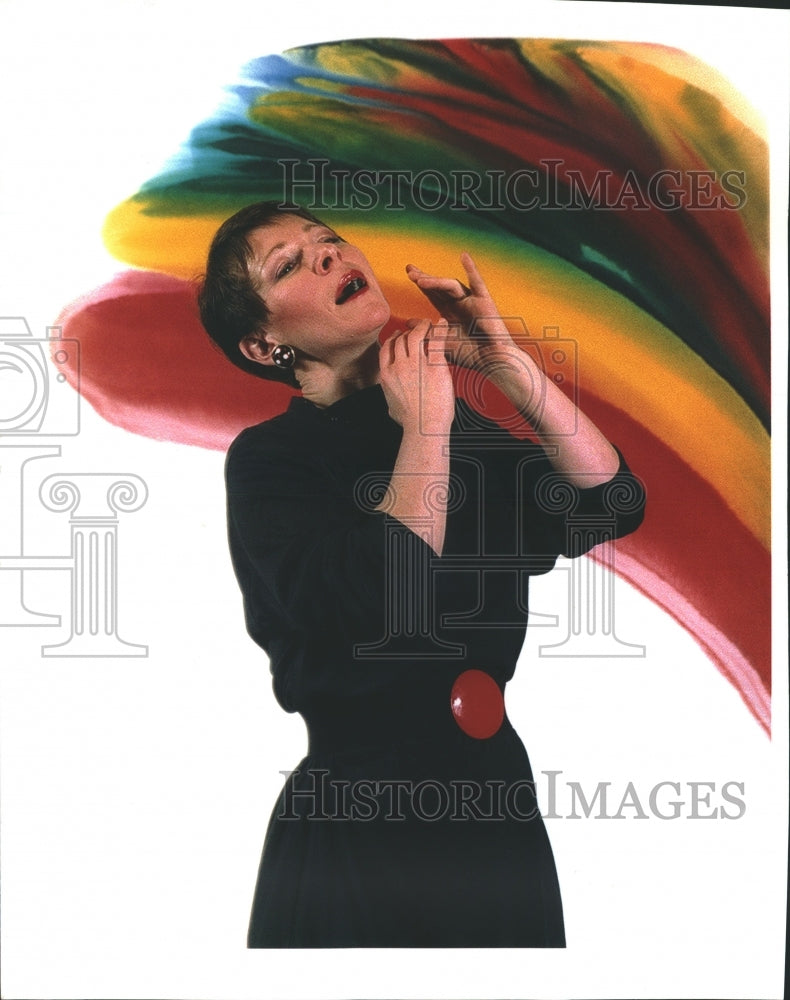 1994 Press Photo Soprano Singer Leslie Fitzwater - mjp13138 - Historic Images