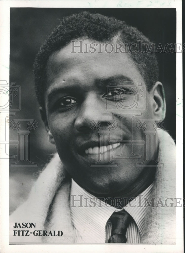 1988, Jason Fitz-Gerald, Milwaukee Repertory Theater Actor - Historic Images