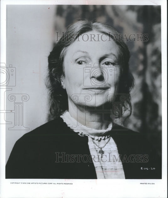 1976, Geraldine Fitzgerald stars in Echoes of a Summer. - mjp13164 - Historic Images