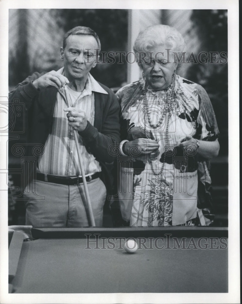 1979, "The Ropers" stars Lucille Benson and Norman Fell - mjp13326 - Historic Images